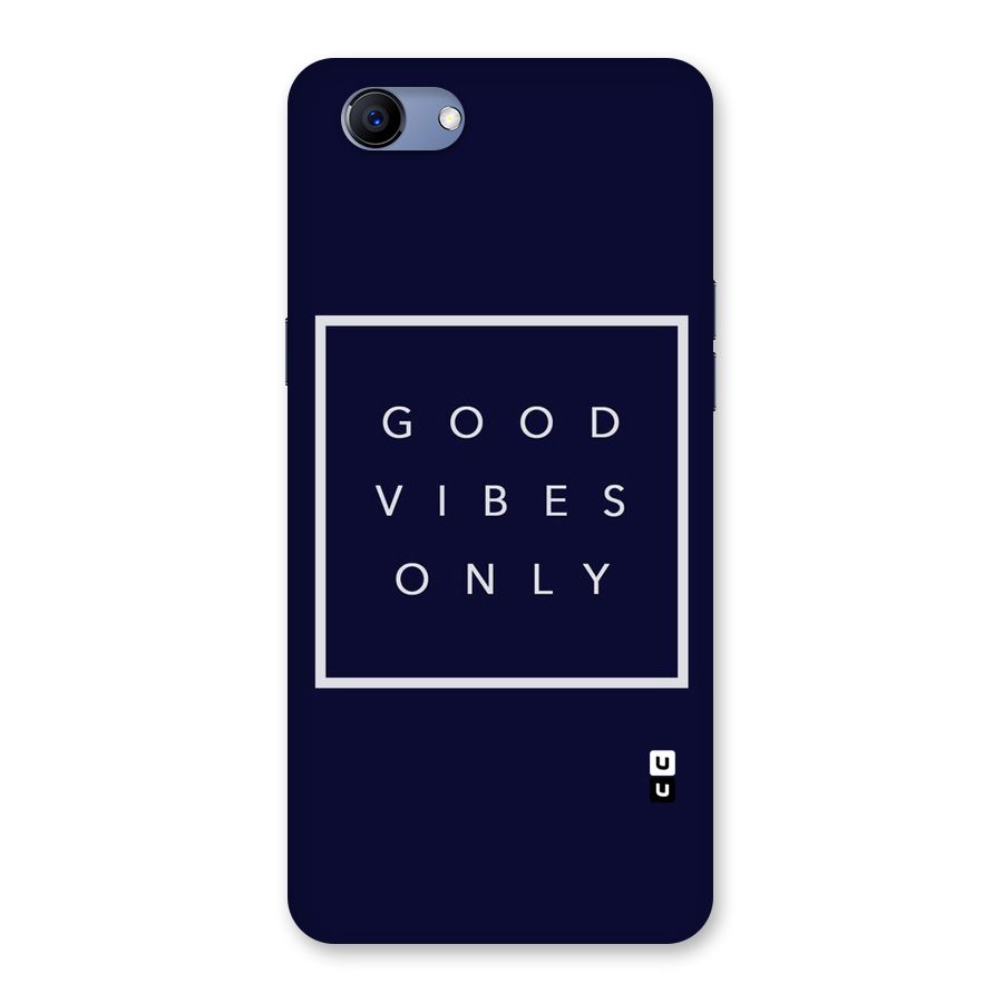 Blue White Vibes Back Case for Oppo Realme 1