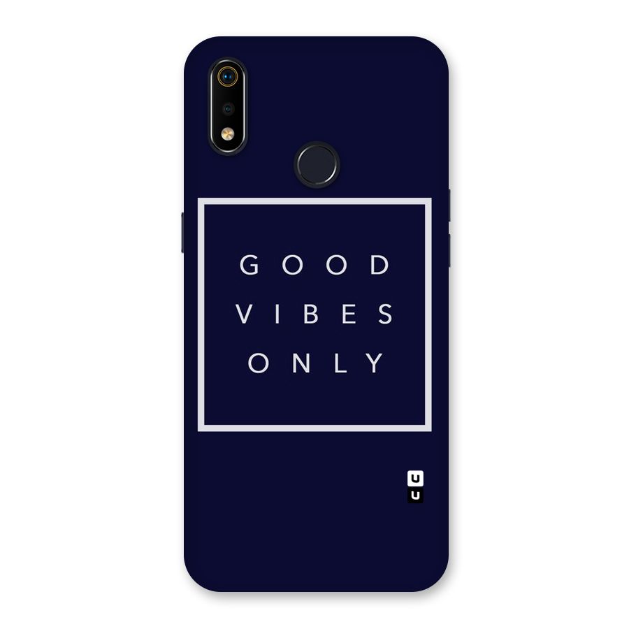 Blue White Vibes Back Case for Realme 3i