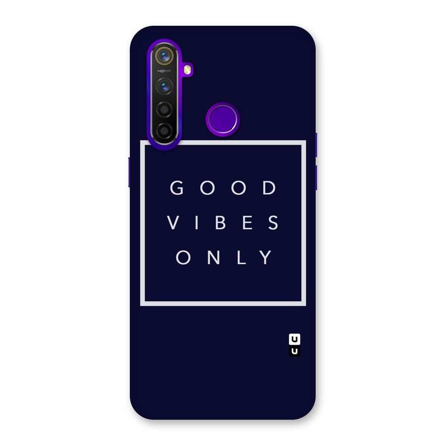 Blue White Vibes Back Case for Realme 5 Pro