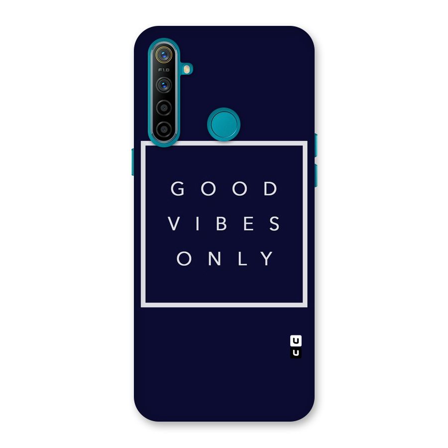 Blue White Vibes Back Case for Realme 5i