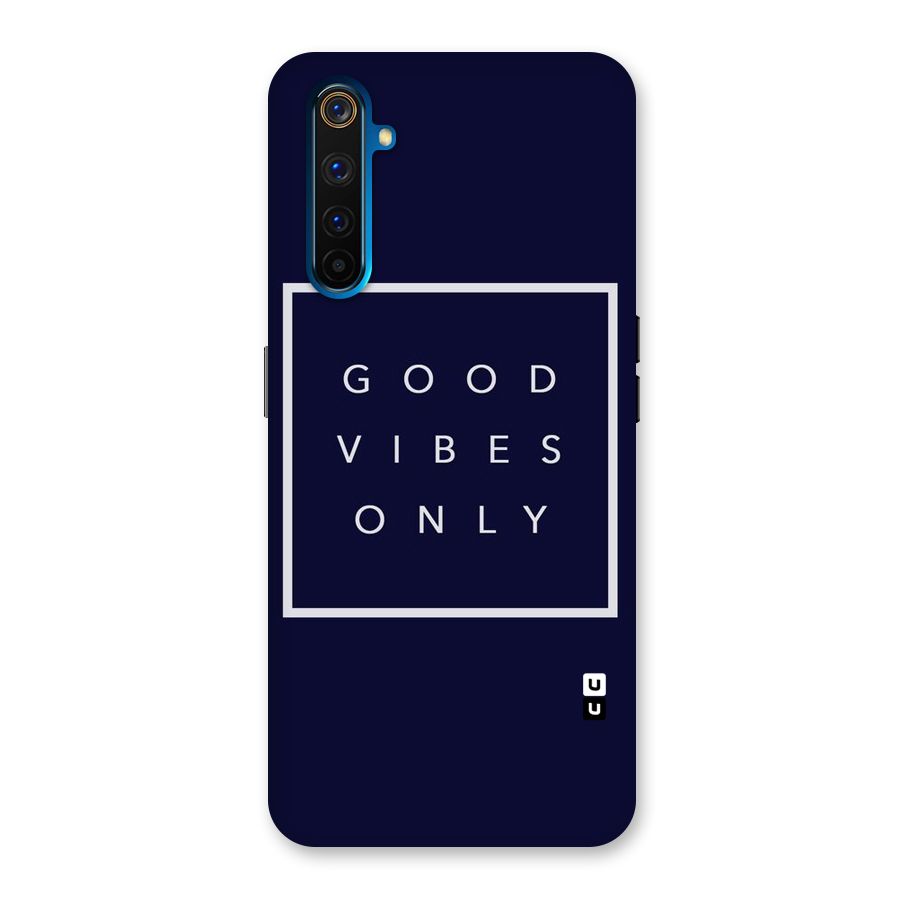 Blue White Vibes Back Case for Realme 6 Pro