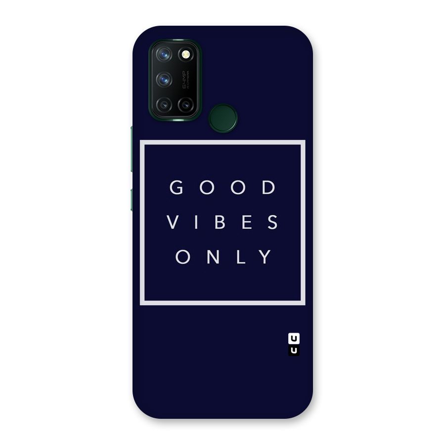 Blue White Vibes Back Case for Realme 7i