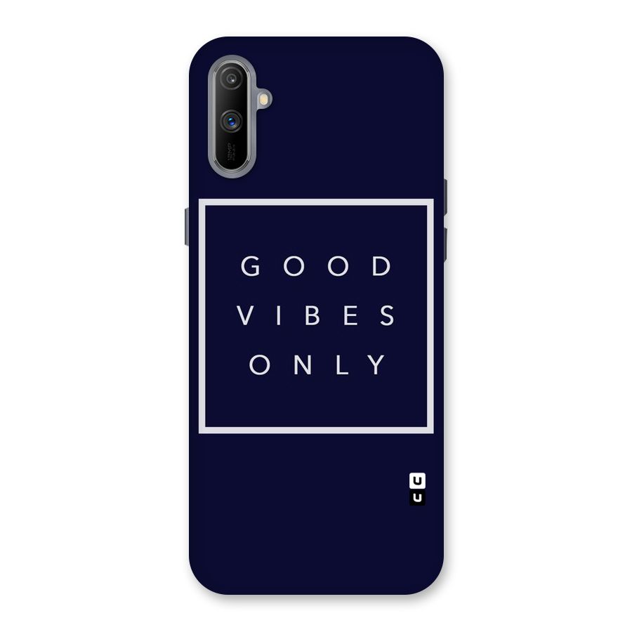 Blue White Vibes Back Case for Realme C3