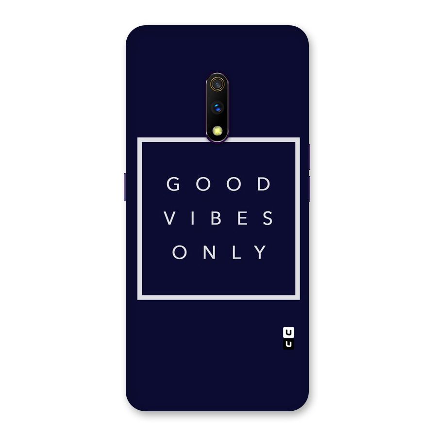 Blue White Vibes Back Case for Realme X