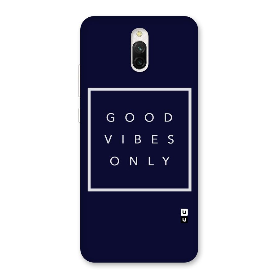Blue White Vibes Back Case for Redmi 8A Dual