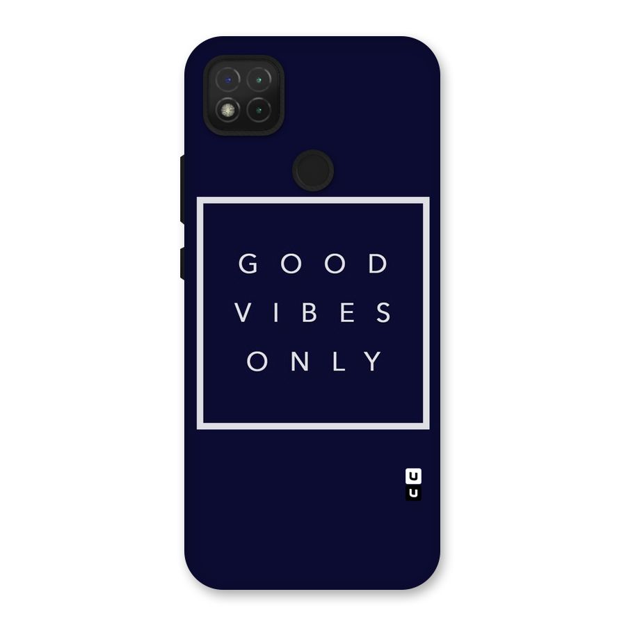 Blue White Vibes Back Case for Redmi 9