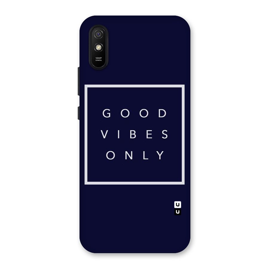 Blue White Vibes Back Case for Redmi 9i