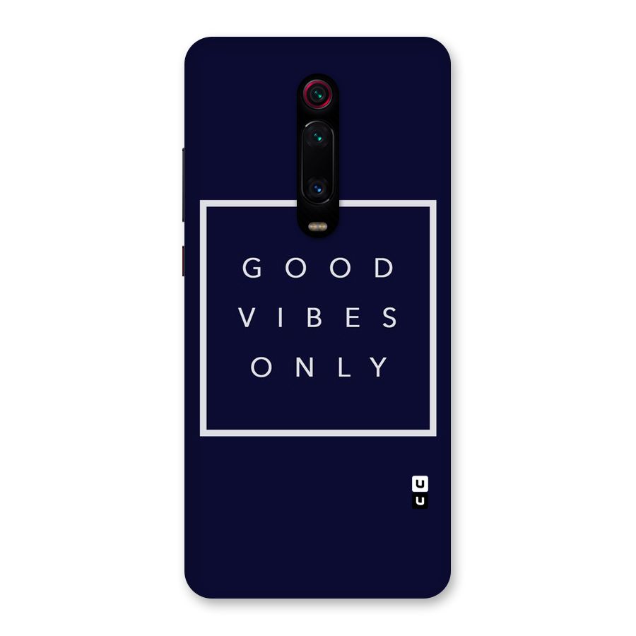 Blue White Vibes Back Case for Redmi K20