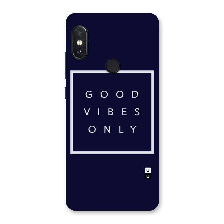 Blue White Vibes Back Case for Redmi Note 5 Pro
