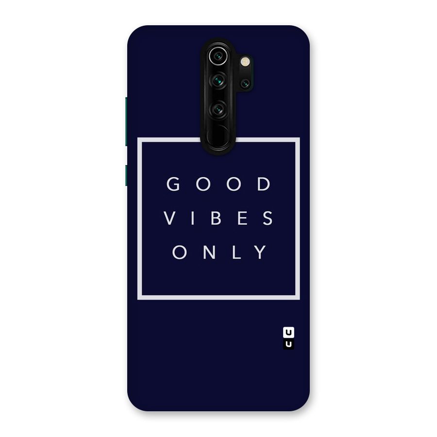 Blue White Vibes Back Case for Redmi Note 8 Pro