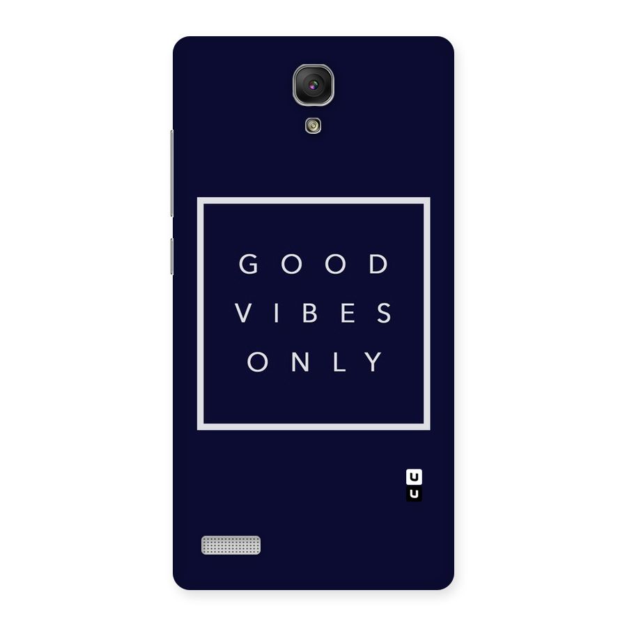 Blue White Vibes Back Case for Redmi Note Prime