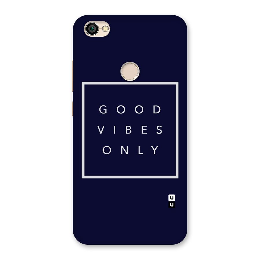 Blue White Vibes Back Case for Redmi Y1 2017
