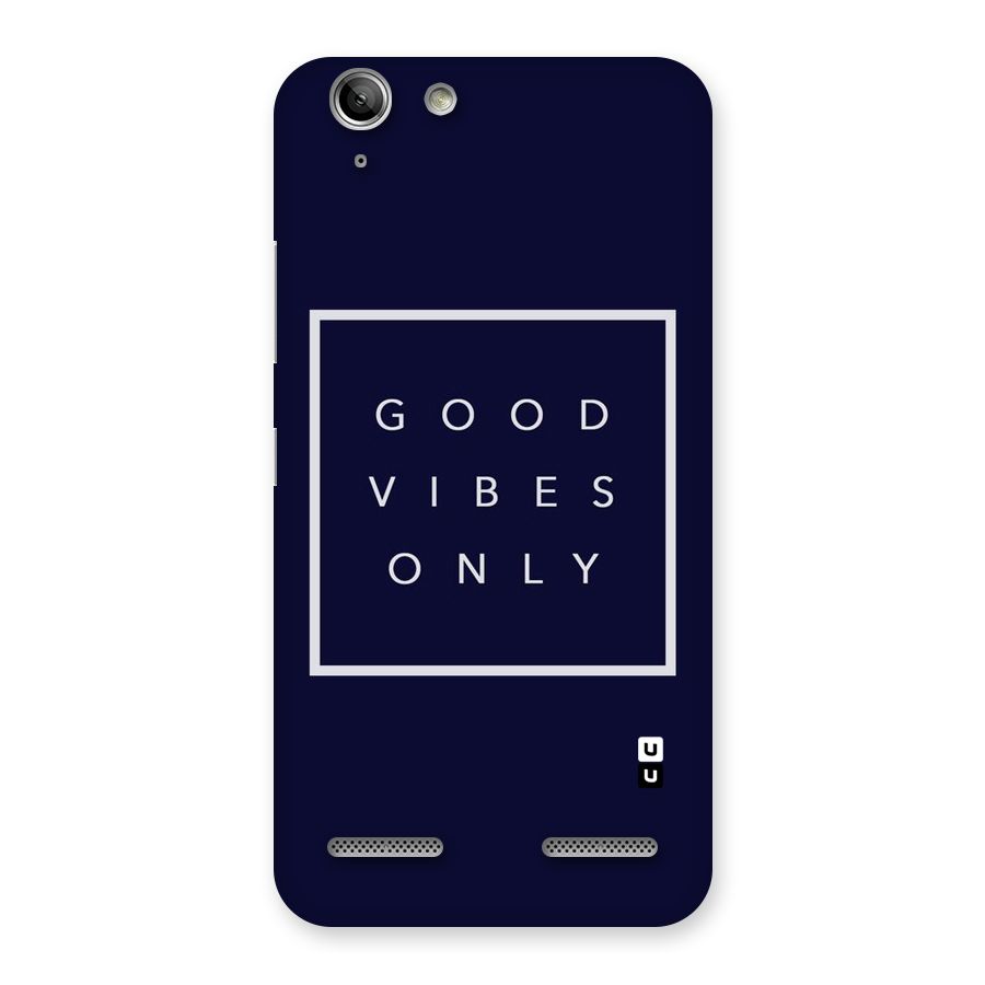 Blue White Vibes Back Case for Vibe K5