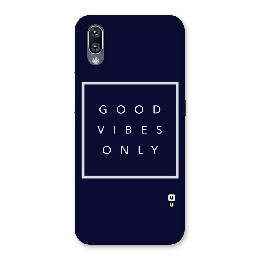 Blue White Vibes Back Case for Vivo NEX