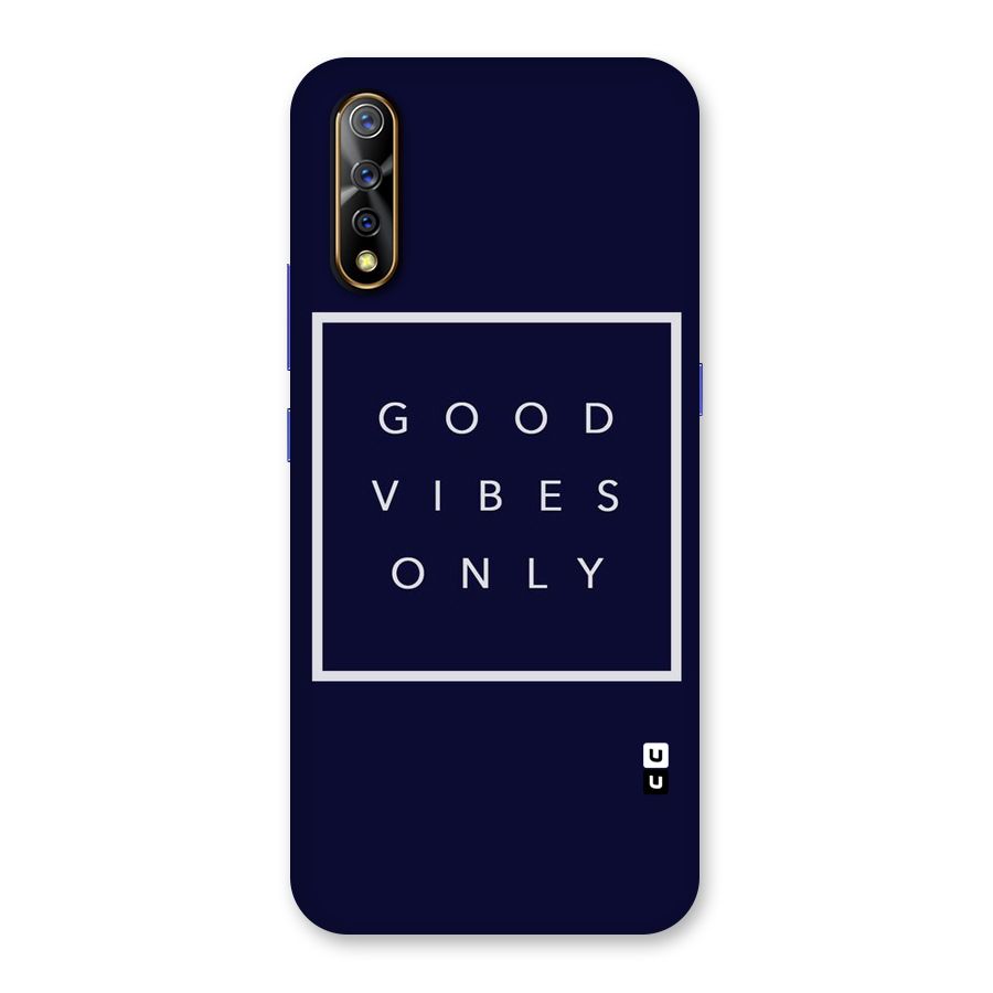 Blue White Vibes Back Case for Vivo S1
