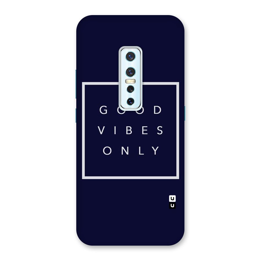 Blue White Vibes Back Case for Vivo V17 Pro