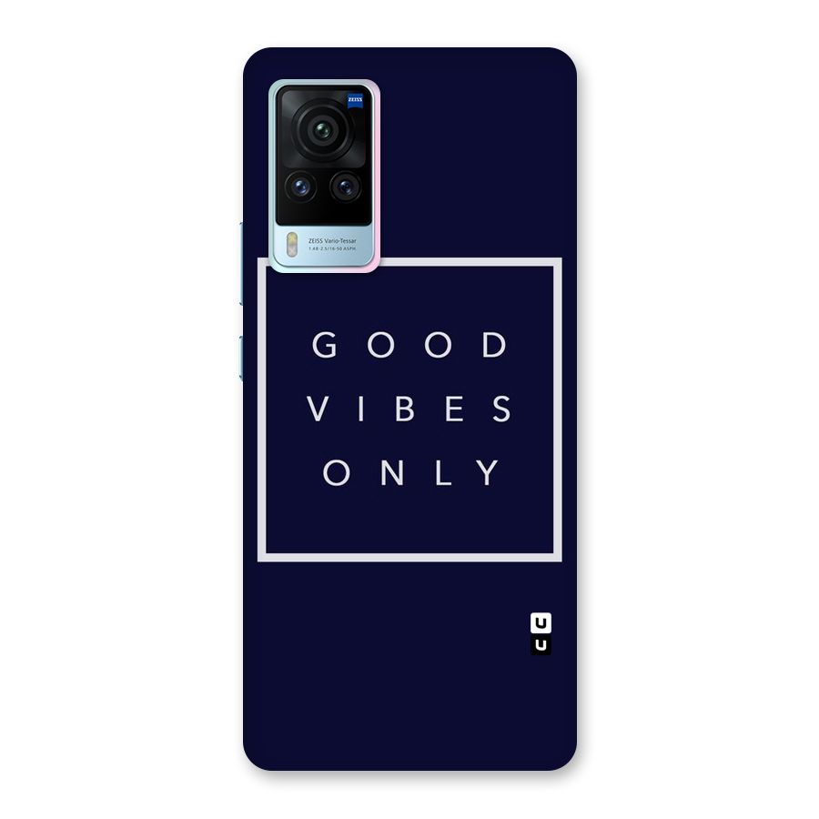 Blue White Vibes Back Case for Vivo X60 Pro