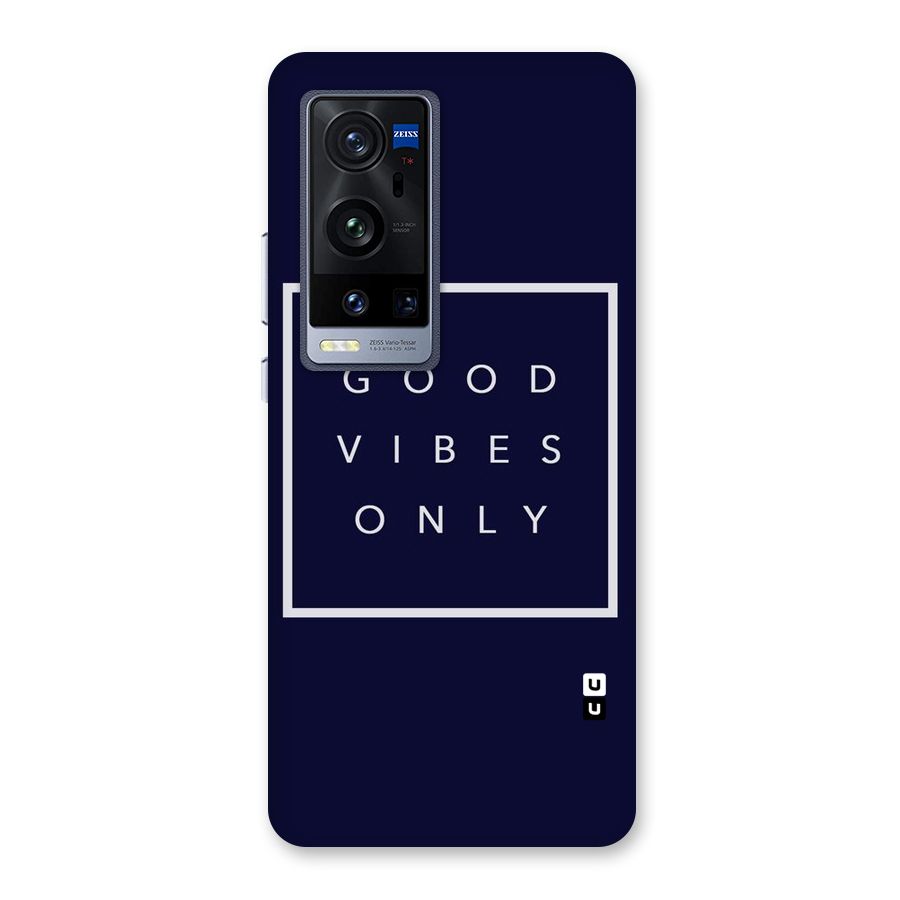 Blue White Vibes Back Case for Vivo X60 Pro Plus