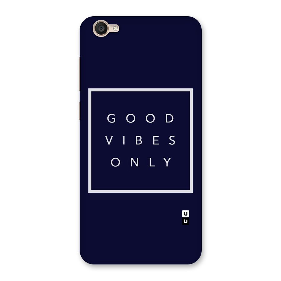 Blue White Vibes Back Case for Vivo Y55s