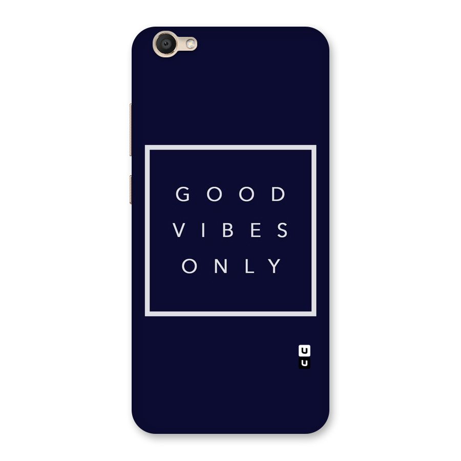 Blue White Vibes Back Case for Vivo Y67