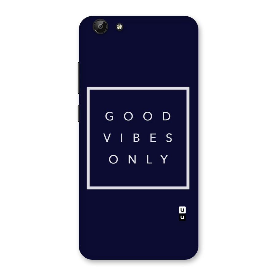 Blue White Vibes Back Case for Vivo Y69