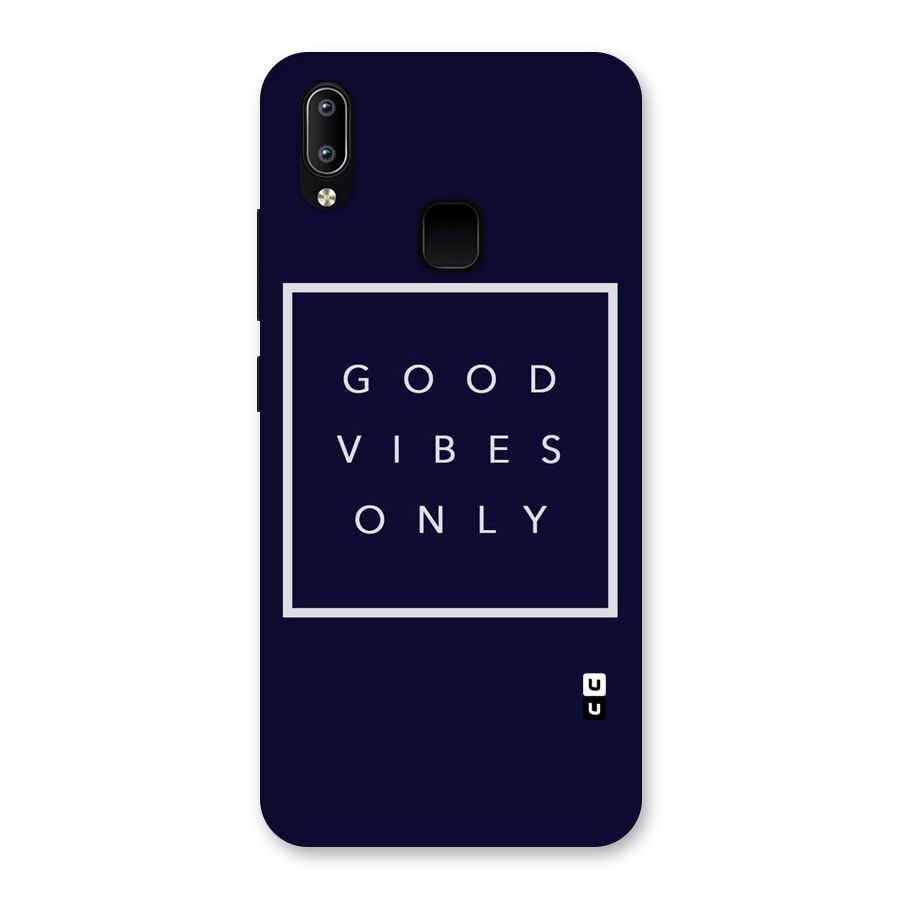 Blue White Vibes Back Case for Vivo Y93