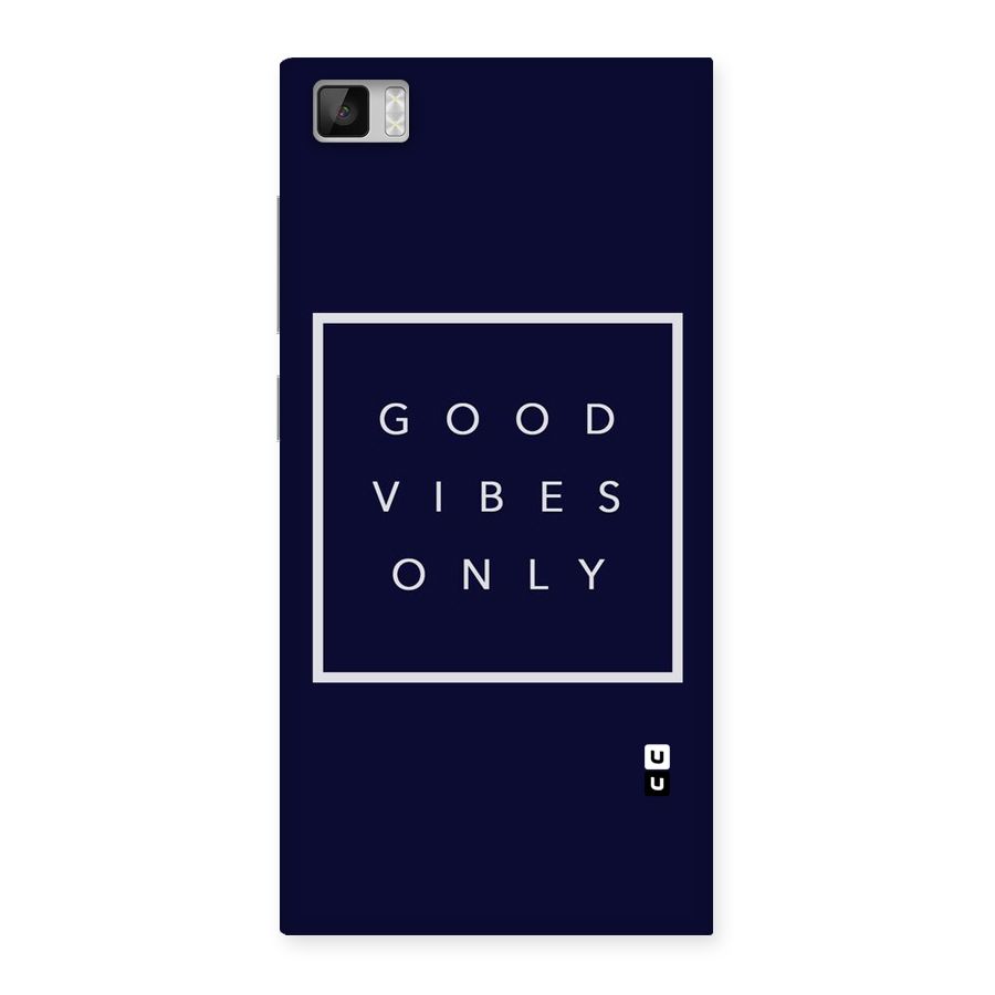 Blue White Vibes Back Case for Xiaomi Mi3
