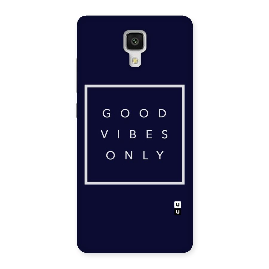 Blue White Vibes Back Case for Xiaomi Mi 4