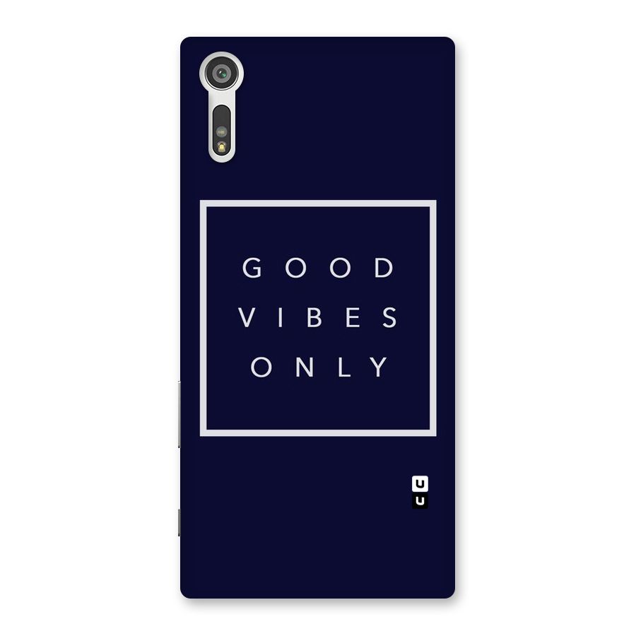 Blue White Vibes Back Case for Xperia XZ