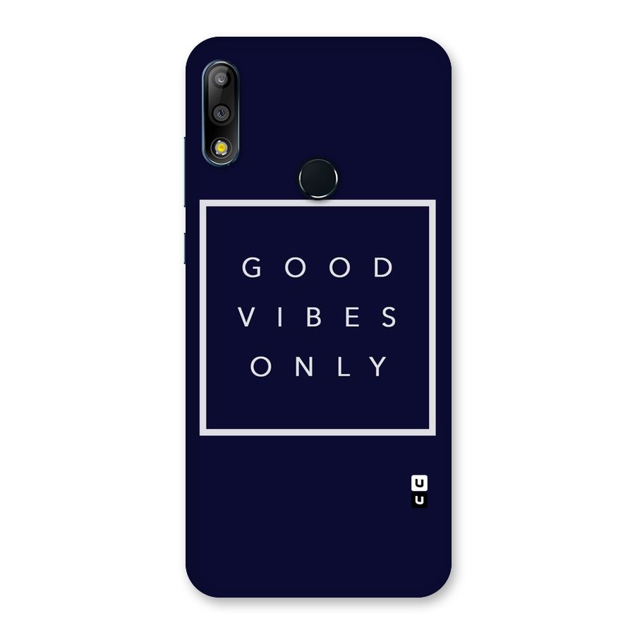 Blue White Vibes Back Case for Zenfone Max Pro M2