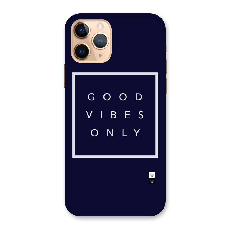 Blue White Vibes Back Case for iPhone 11 Pro
