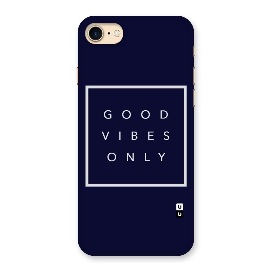 Blue White Vibes Back Case for iPhone 7