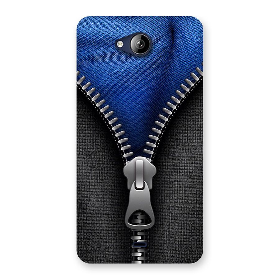Blue Zipper Back Case for Canvas Play Q355
