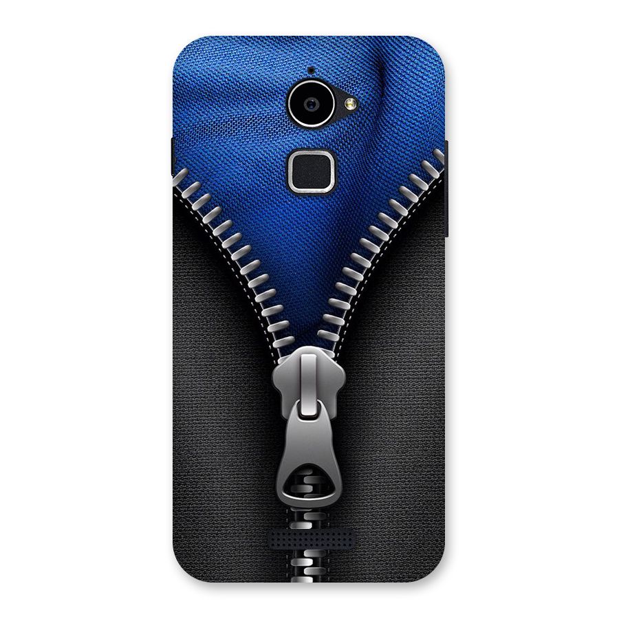 Blue Zipper Back Case for Coolpad Note 3 Lite