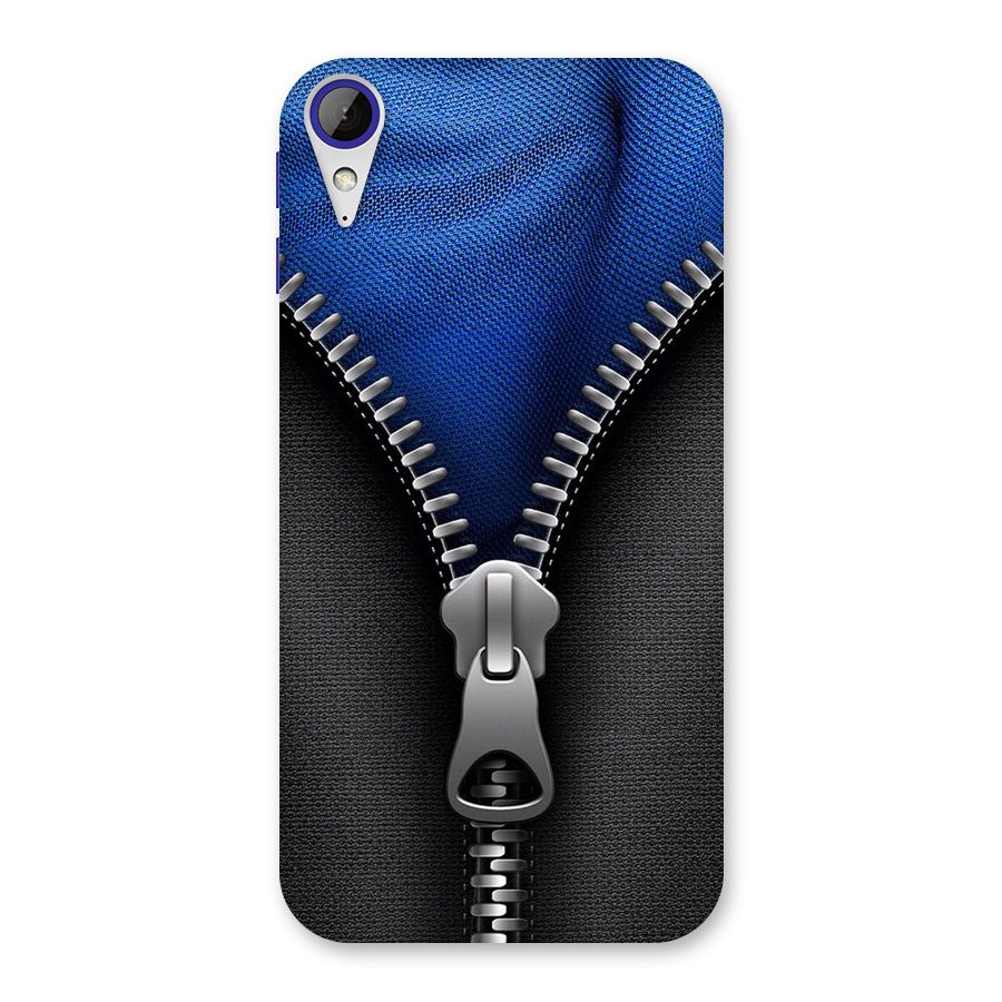 Blue Zipper Back Case for Desire 830