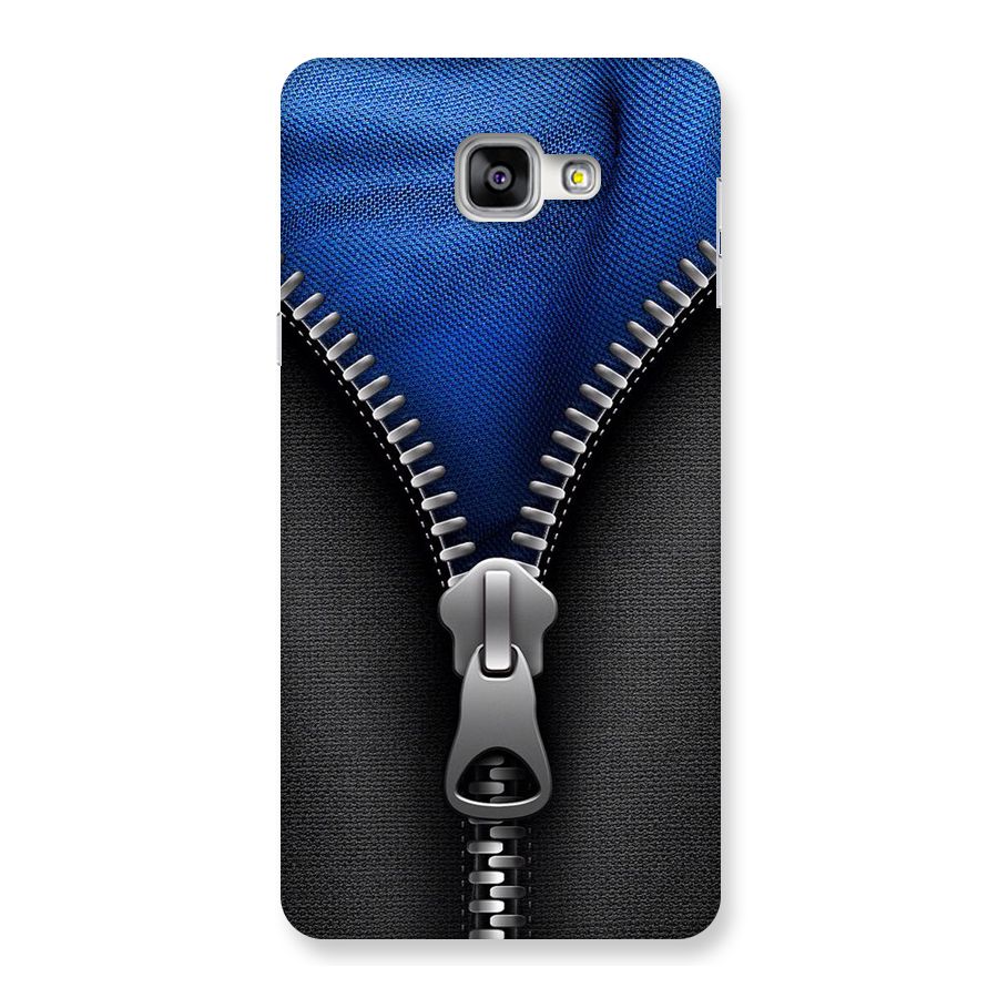Blue Zipper Back Case for Galaxy A9