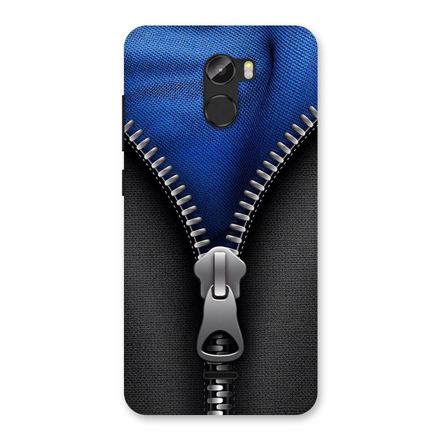 Blue Zipper Back Case for Gionee X1