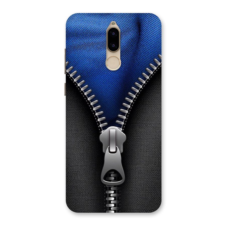 Blue Zipper Back Case for Honor 9i