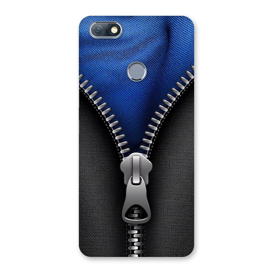 Blue Zipper Back Case for Infinix Note 5