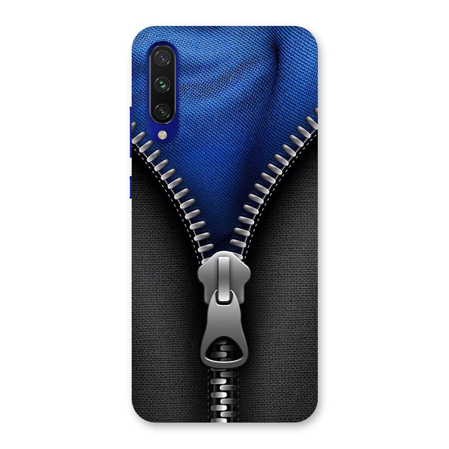 Blue Zipper Back Case for Mi A3