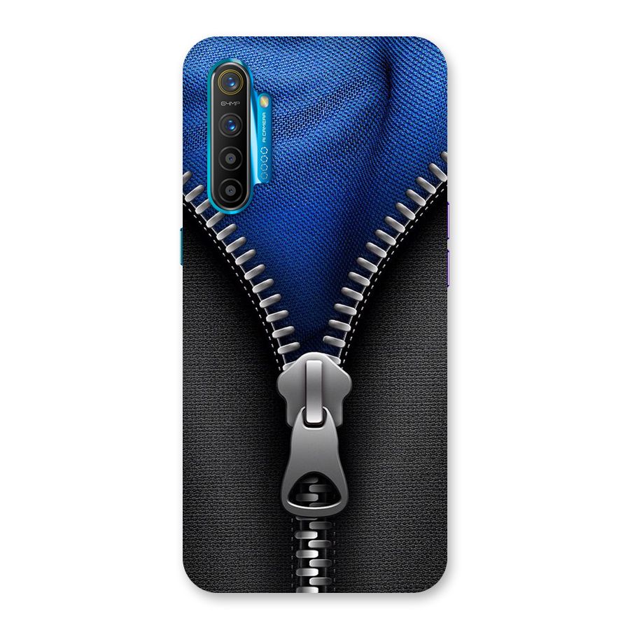 Blue Zipper Back Case for Realme XT