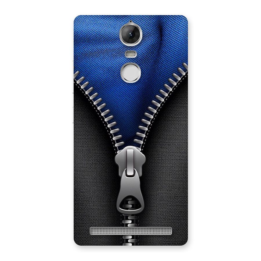 Blue Zipper Back Case for Vibe K5 Note