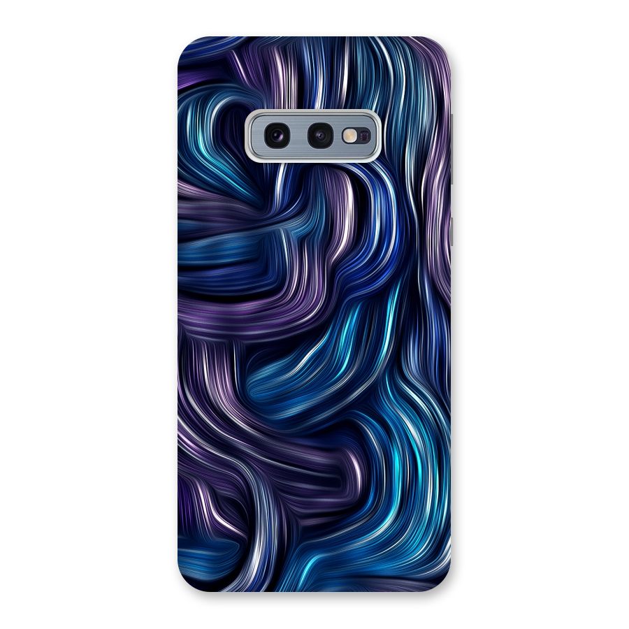 Blue and Purple Oil Paint Back Case for Galaxy S10e
