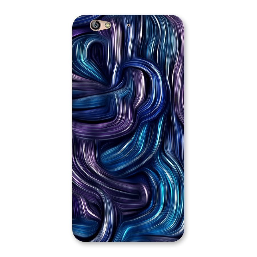 Blue and Purple Oil Paint Back Case for Gionee S6