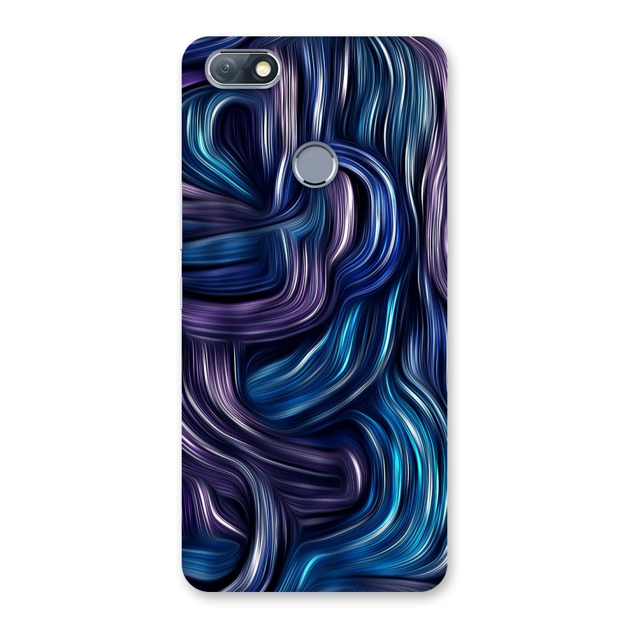 Blue and Purple Oil Paint Back Case for Infinix Note 5
