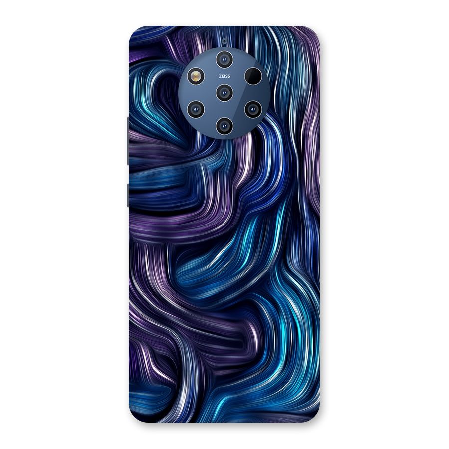 Blue and Purple Oil Paint Back Case for Nokia 9 PureView