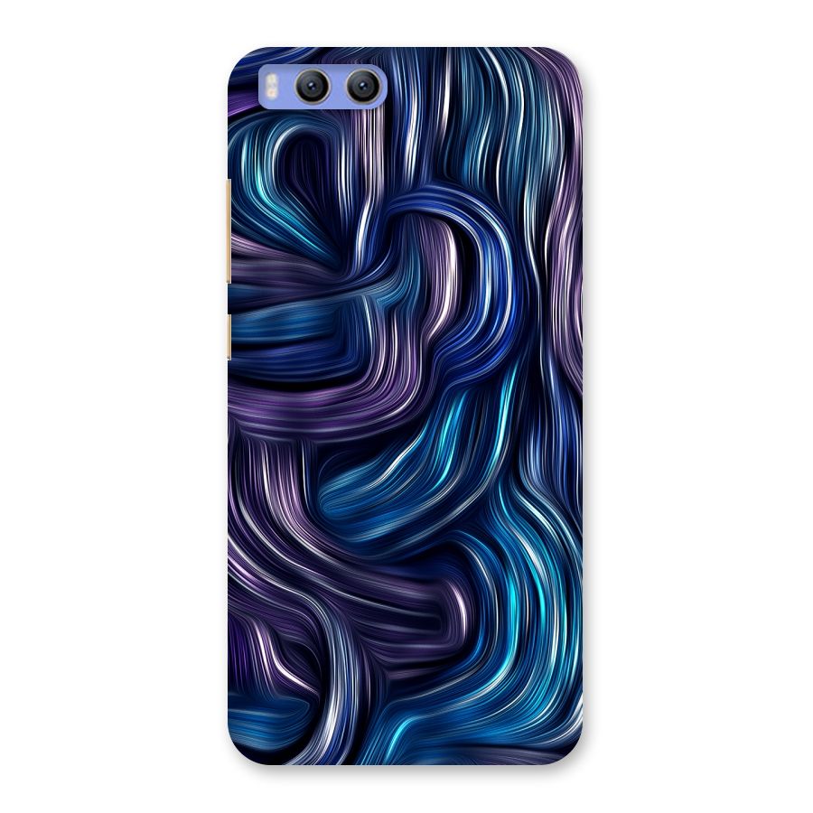 Blue and Purple Oil Paint Back Case for Xiaomi Mi 6