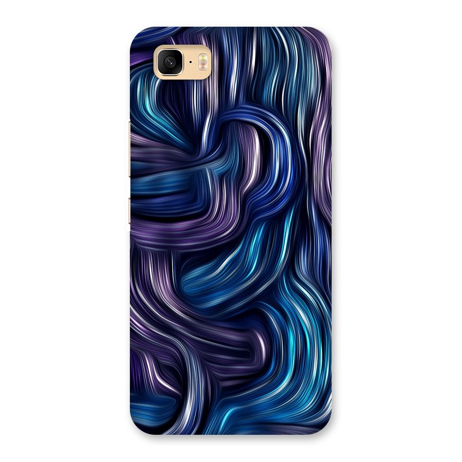 Blue and Purple Oil Paint Back Case for Zenfone 3s Max