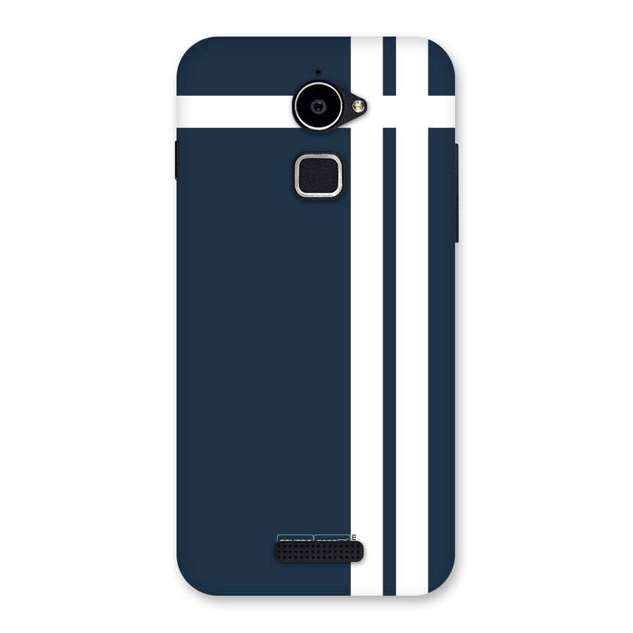 Blue and White Back Case for Coolpad Note 3 Lite