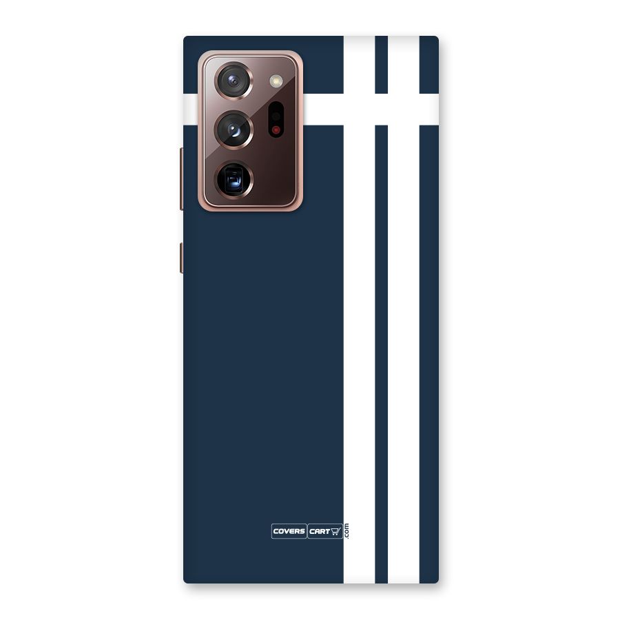 Blue and White Back Case for Galaxy Note 20 Ultra